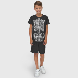 Детский костюм с шортами 3D Скелет - фото 2