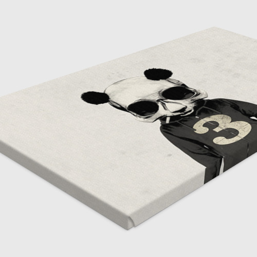 Холст прямоугольный Панда, цвет 3D печать - фото 4
