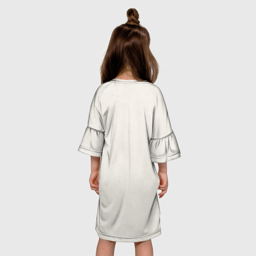 Детское платье 3D Панда, цвет 3D печать - фото 5