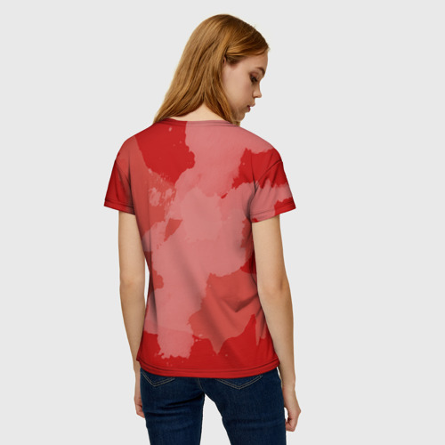 Женская футболка 3D Ziggy Stardust, цвет 3D печать - фото 4