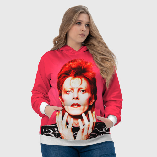 Женская толстовка 3D Ziggy Stardust, цвет 3D печать - фото 6