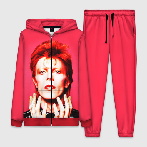 Женский костюм 3D Ziggy Stardust, цвет красный