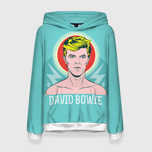 Женская толстовка 3D David Bowie, цвет 3D печать