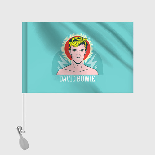 Флаг для автомобиля David Bowie - фото 2