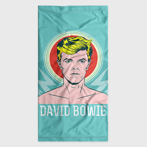 Бандана-труба 3D David Bowie, цвет 3D печать - фото 7