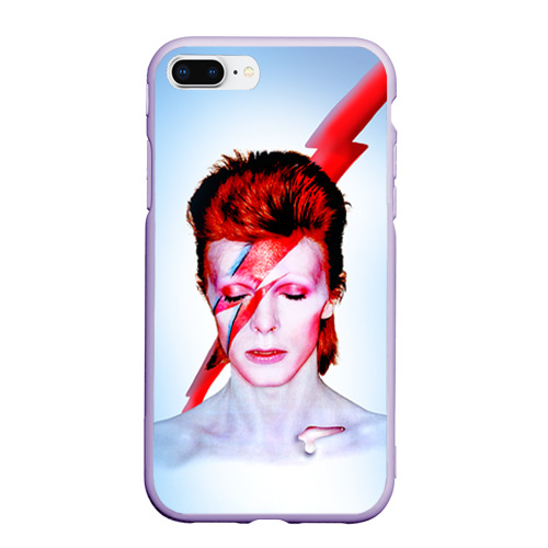 Чехол для iPhone 7Plus/8 Plus матовый Aladdin sane, цвет светло-сиреневый