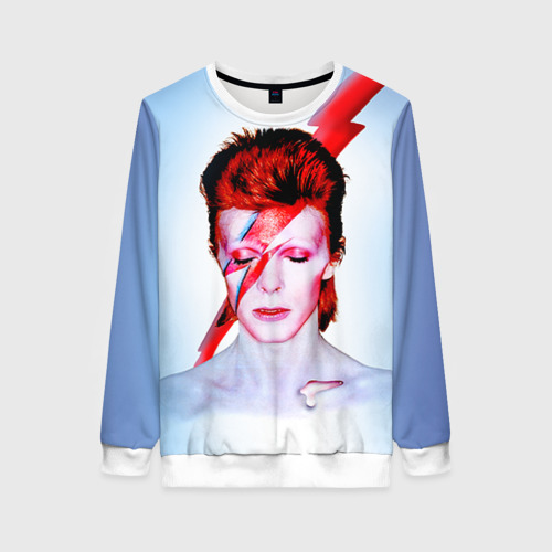 Женский свитшот 3D Aladdin sane, цвет 3D печать