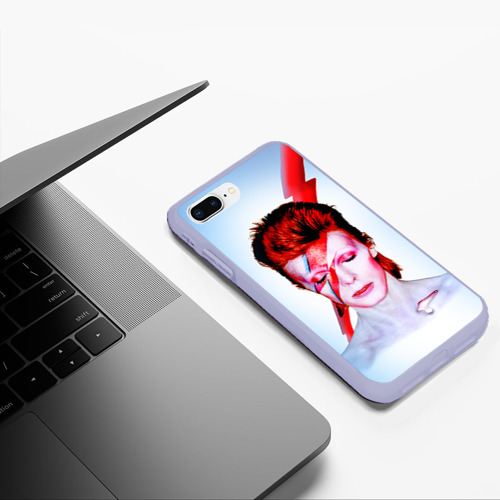 Чехол для iPhone 7Plus/8 Plus матовый Aladdin sane, цвет светло-сиреневый - фото 5