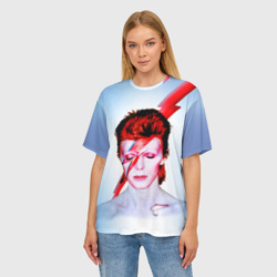 Женская футболка oversize 3D Aladdin sane - фото 2