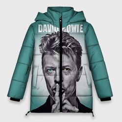Боуи – Женская зимняя куртка Oversize с принтом купить