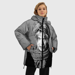 Женская зимняя куртка Oversize Дэвид Боуи - фото 2