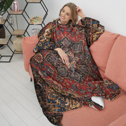 Плед с рукавами Красивый ковер - фото 2