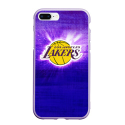 Чехол для iPhone 7Plus/8 Plus матовый Los Angeles Lakers