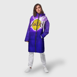 Женский дождевик 3D Los Angeles Lakers - фото 2