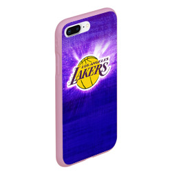 Чехол для iPhone 7Plus/8 Plus матовый Los Angeles Lakers - фото 2