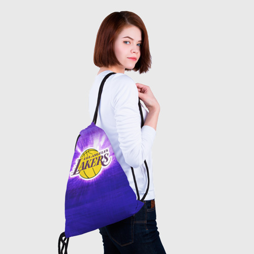 Рюкзак-мешок 3D Los Angeles Lakers - фото 5