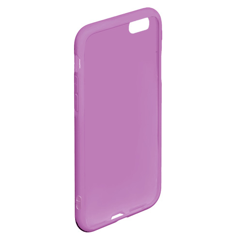 Чехол для iPhone 6Plus/6S Plus матовый Баскетбол бросок, цвет фиолетовый - фото 4