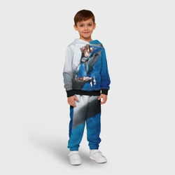 Детский костюм с толстовкой 3D Баскетбол бросок - фото 2