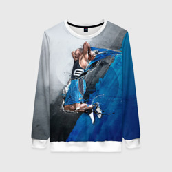 Женский свитшот 3D Баскетбол бросок