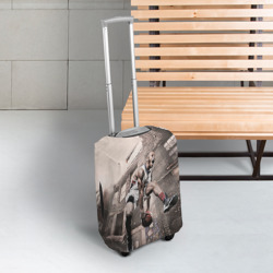 Чехол для чемодана 3D Баскетбол город - фото 2