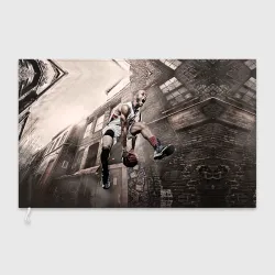 Флаг 3D Баскетбол город