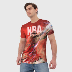 Мужская футболка 3D Спорт NBA - фото 2