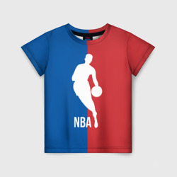 Детская футболка 3D Эмблема NBA