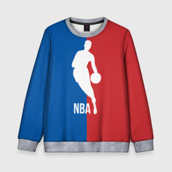 Детский свитшот 3D Эмблема NBA