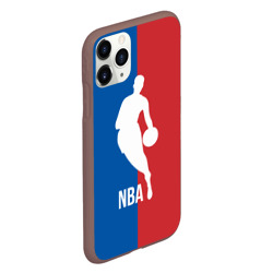 Чехол для iPhone 11 Pro матовый Эмблема NBA - фото 2