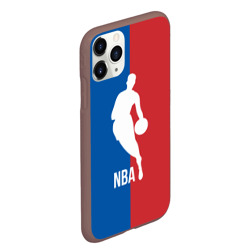 Чехол для iPhone 11 Pro Max матовый Эмблема NBA - фото 2