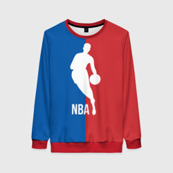 Женский свитшот 3D Эмблема NBA