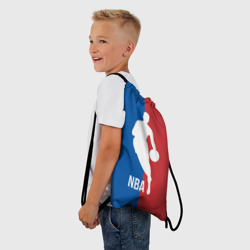 Рюкзак-мешок 3D Эмблема NBA - фото 2