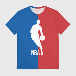 Мужская футболка 3D Эмблема NBA