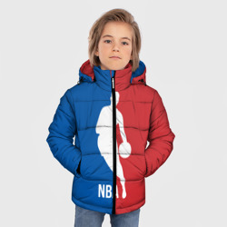 Зимняя куртка для мальчиков 3D Эмблема NBA - фото 2