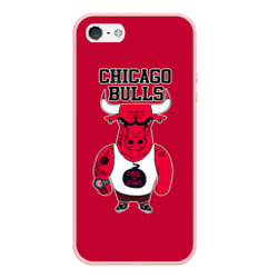 Чехол для iPhone 5/5S матовый Chicago bulls