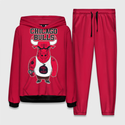 Женский костюм с толстовкой 3D Chicago bulls