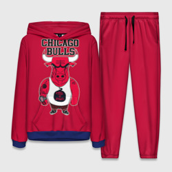 Женский костюм с толстовкой 3D Chicago bulls