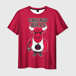 Мужская футболка 3D Chicago bulls