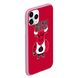 Чехол для iPhone 11 Pro Max матовый Chicago bulls - фото 2