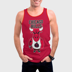 Мужская майка 3D Chicago bulls - фото 2