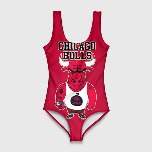 Женский купальник 3D Chicago bulls, цвет 3D печать