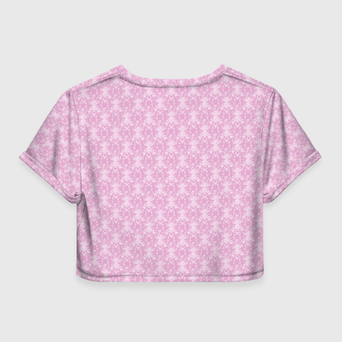 Женская футболка Crop-top 3D Mrs. 2, цвет 3D печать - фото 2