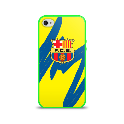 Чехол для Apple iPhone 4/4S силиконовый глянцевый Барселона Фото 01 Чехол для Apple iPhone 4/4S силиконовый глянцевый Барселона Фото 01