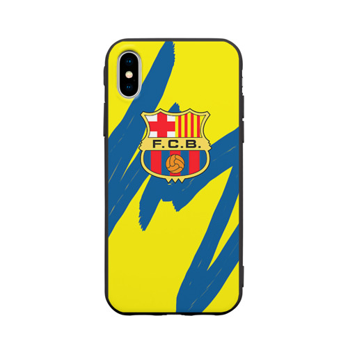 Чехол для Apple iPhone X силиконовый матовый Барселона Фото 01 Чехол для Apple iPhone X силиконовый матовый Барселона Фото 01