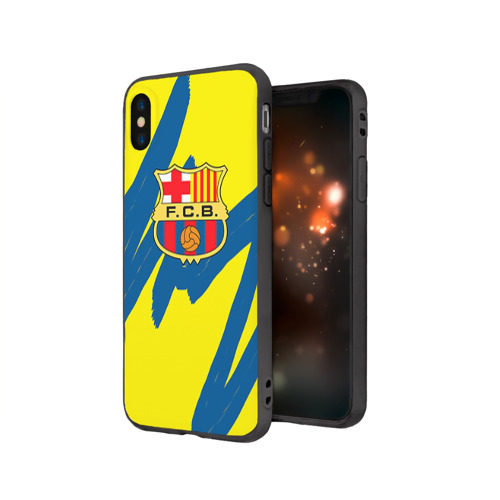 Чехол для Apple iPhone X силиконовый матовый Барселона Фото 01 Чехол для Apple iPhone X силиконовый матовый Барселона Фото 01