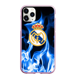 Чехол для iPhone 11 Pro Max матовый Real Madrid