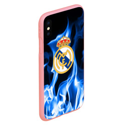 Чехол для iPhone XS Max матовый Real Madrid - фото 2