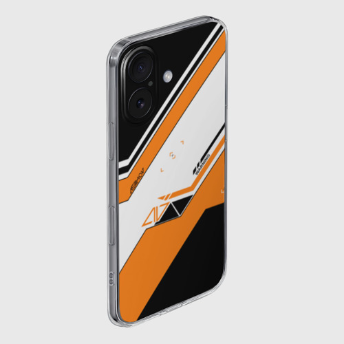 Чехол для iPhone 16 силиконовый с защитой камеры с принтом Asiimov - картинка 3 Чехол для iPhone 16 силиконовый с защитой камеры Asiimov - фото 3