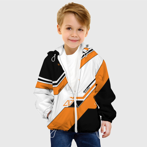 Детская куртка 3D Asiimov, цвет белый - фото 3