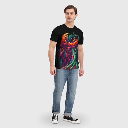 Мужская футболка 3D Hyper Beast 1, цвет 3D печать - фото 5